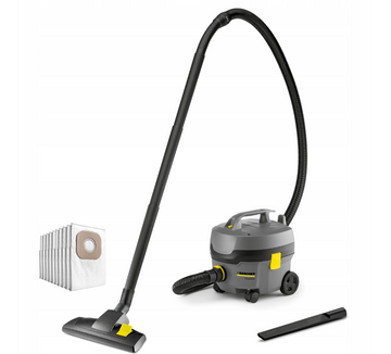 Ofiso dulkių siurblys UNIVERSALUS Galingas TYLUS KARCHER T 7/1 + 10x 6.904-084.0C