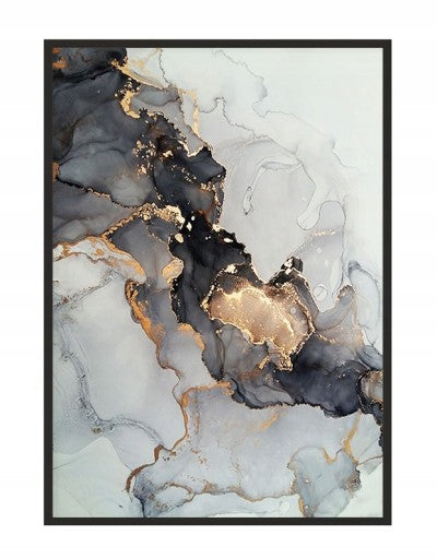 Paveikslas "gold" rėmelyje 53x73