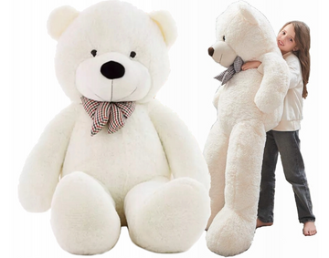 Didelis meškinas – didelis pliušinis žaislas – milžiniškas pliušinis gyvūnas mascotas (130 cm)