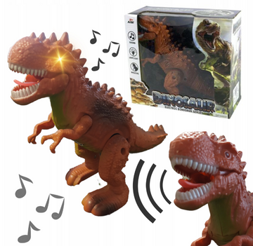 MEGA DINOZAURAS - EIDINČIO ANIMALIO ŽAIDIMAS, ŠVYTI - INTERAKTYVUS ŽAISLAS VAIKAMS
