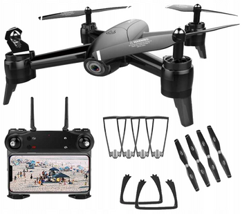 SG106 PRO DRONAS SU DVIEM 4K HD KAMEROMIS, WiFi, RC MINI ŽAISLAS SU GPS, FPV SKRYDIS